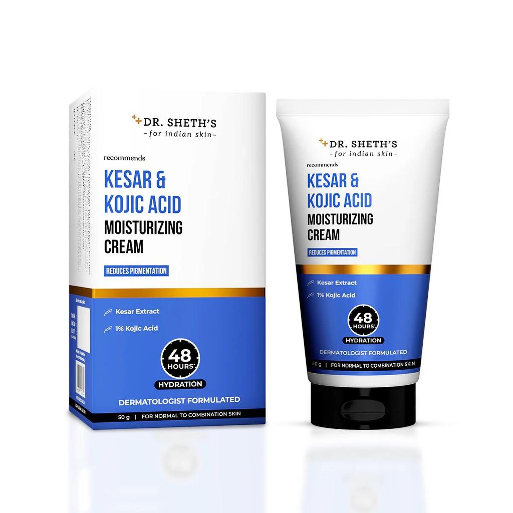 Kesar & Kojic Acid Moisturizing Cream - 50g