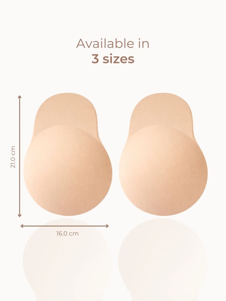 Reusable Lift Nipple Cover – AirLock Adhesive Technology, Extended Lifting Tabs, Seamless & Invisible — photo 8
