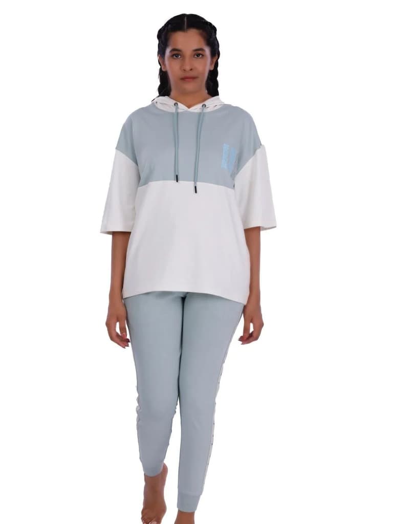 Mirage Blue Side Taped Detail Joggers — photo 6