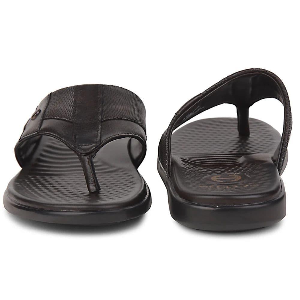 Healers Brown Casual Slipper For Men SOFTER-2 By Liberty — photo 6