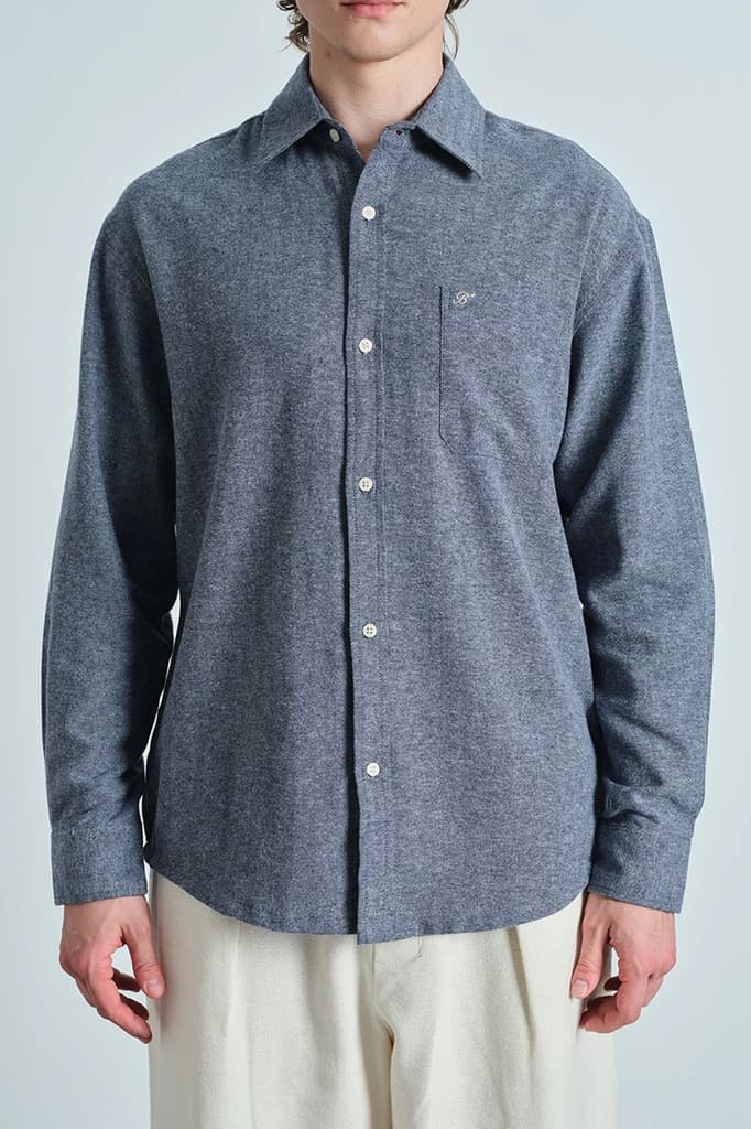 Stonewash Blue Casual Shirt — photo 4