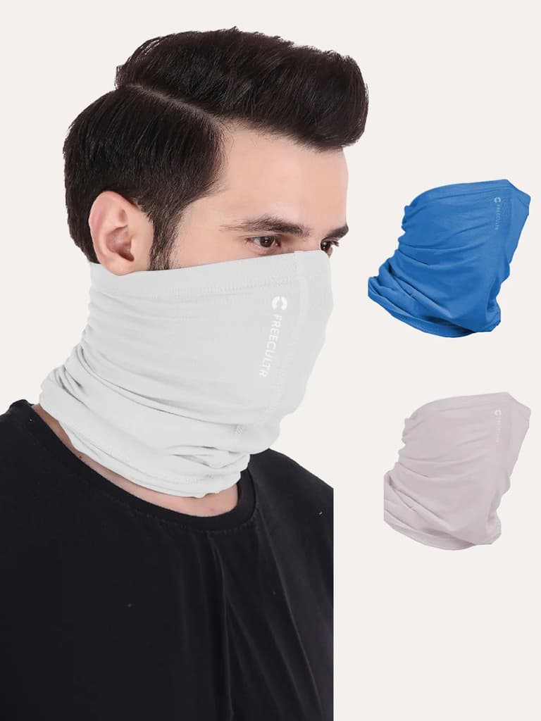 Unisex Organic Bandana Masks - Plain (Pack of 3) — photo 15