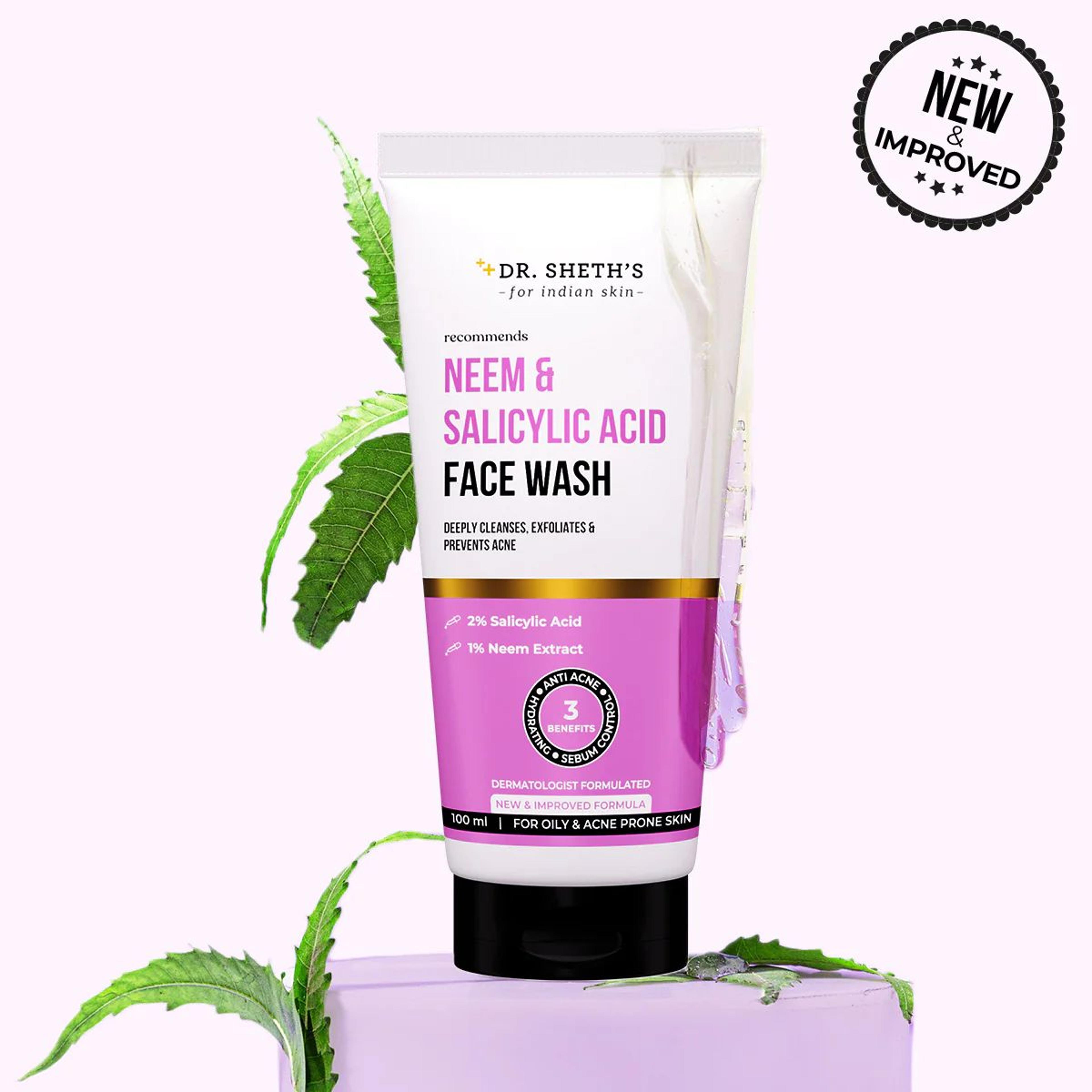 Neem & Salicylic Acid Face Wash - 100ml