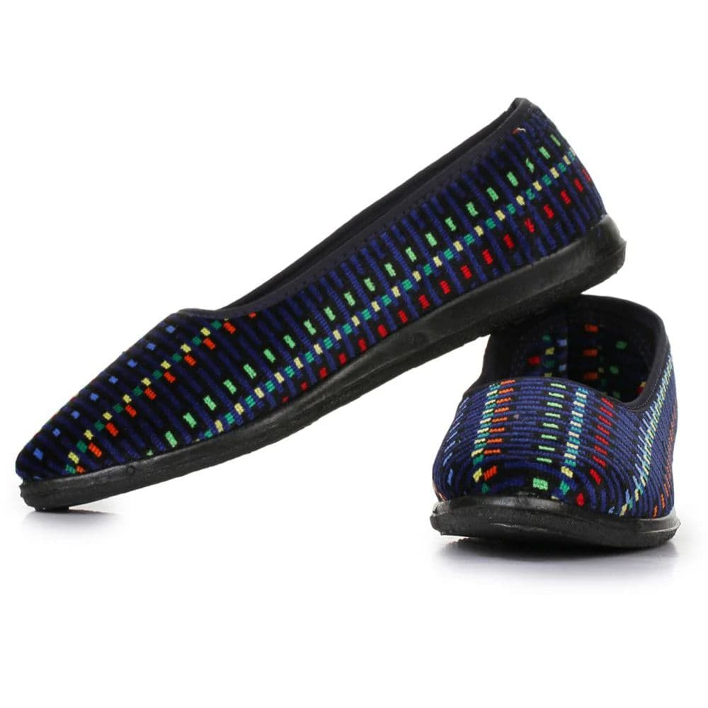 AHA Casual Non-Lacing Blue Ballerina Shoes For Women SPL. BELLY By Liberty — photo 5