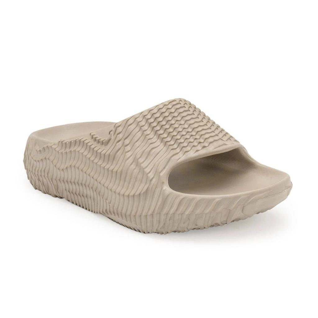 Women's Sliders in Beige | Casual Pool Sliders