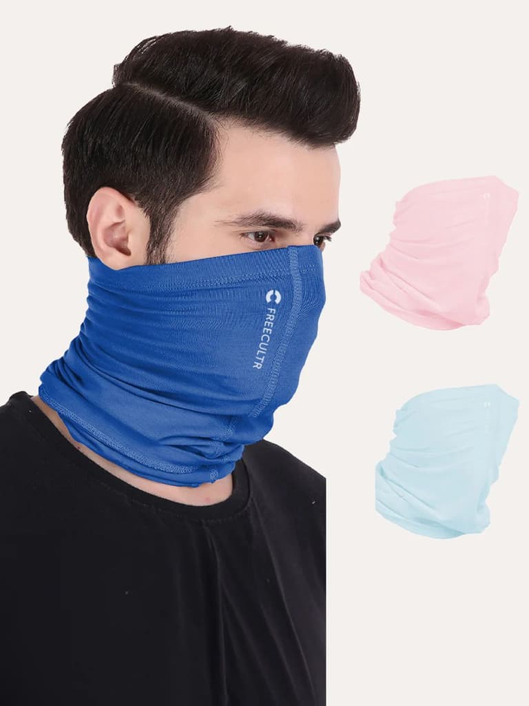 Unisex Organic Bandana Masks - Plain (Pack of 3) — photo 17