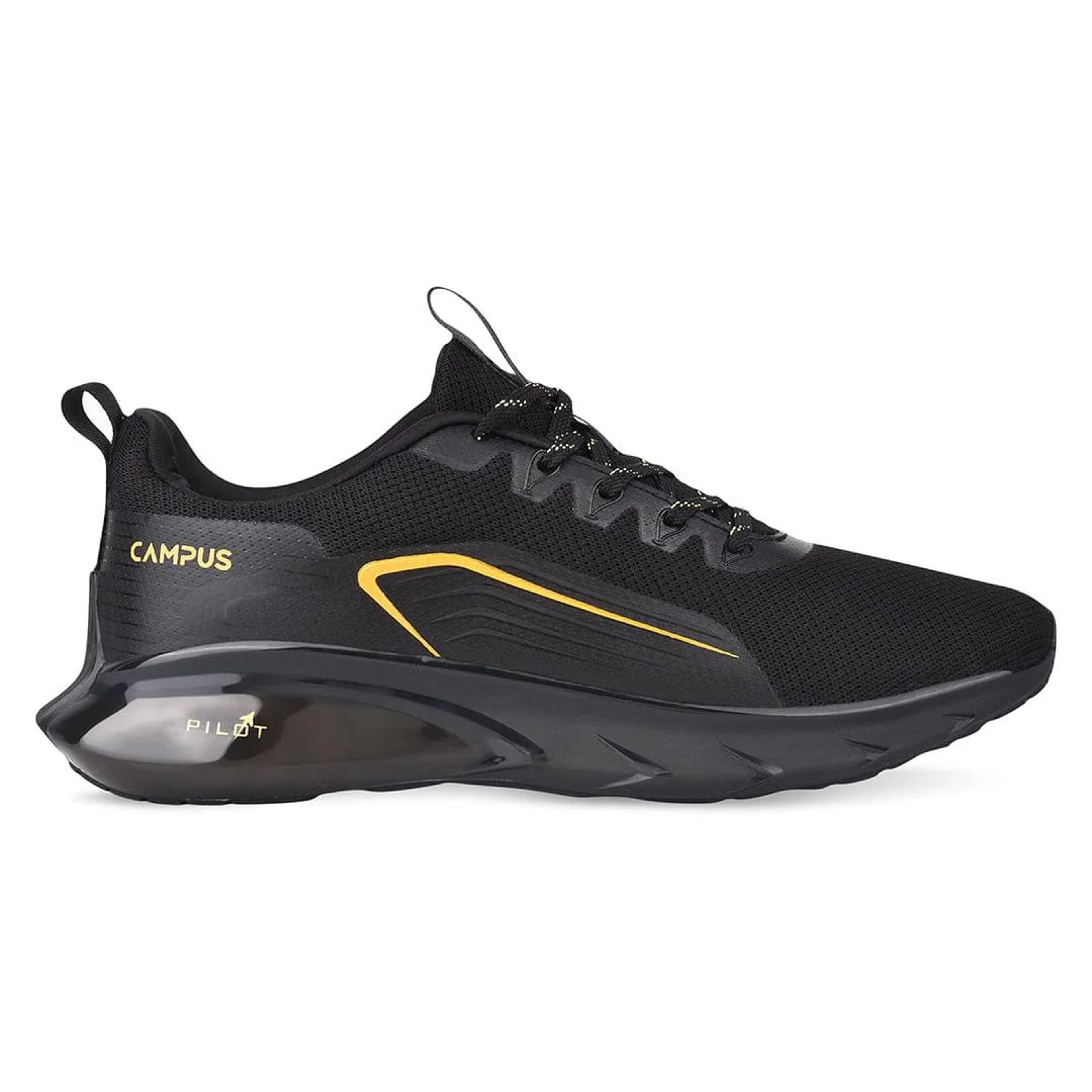 DREAMPLEX Black Men's Running Shoes