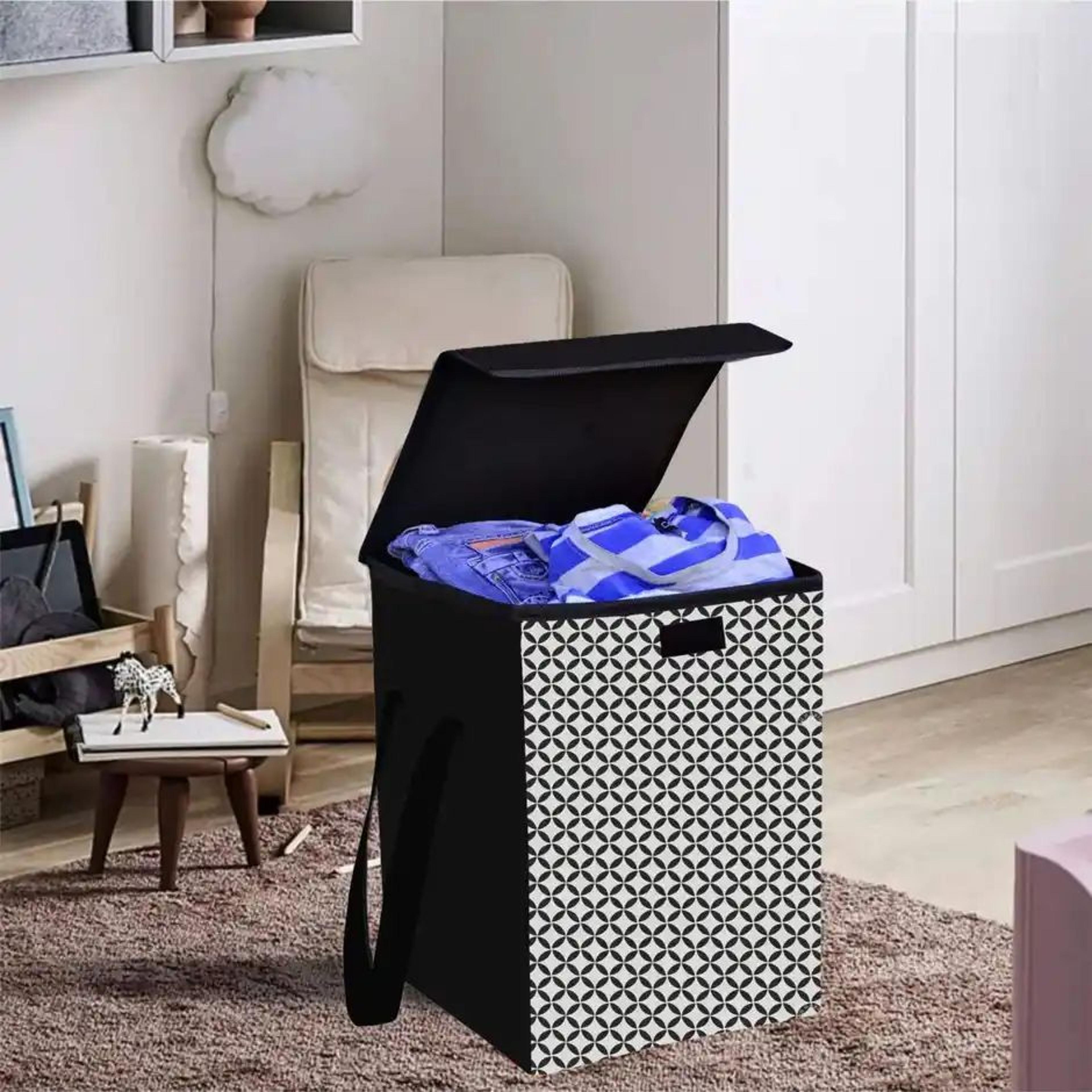 Capsicum Laundry Basket - 403 Multi Non Woven Small Basket - 40 cm