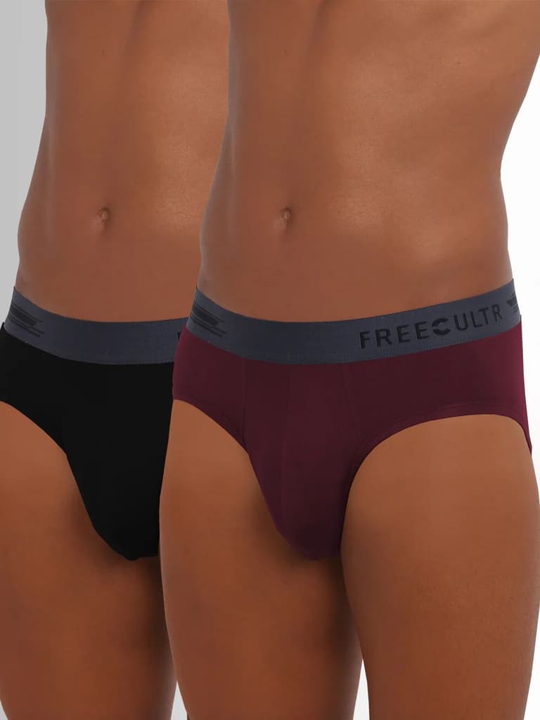 Men's Anti-Bacterial Micro Modal Brief in Contrast Waistband (Pack of 2) — photo 14