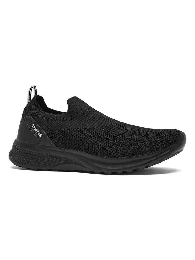 SILTO Black Men's Walking Shoes — Black / 6