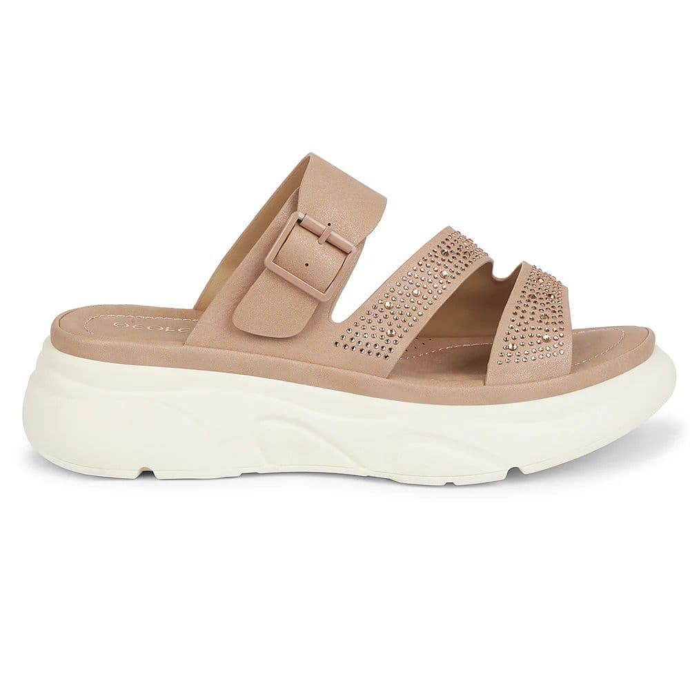 Healers Pink Casual Flat Sandal for Women ZQ-XYSL-09 by Liberty — photo 2