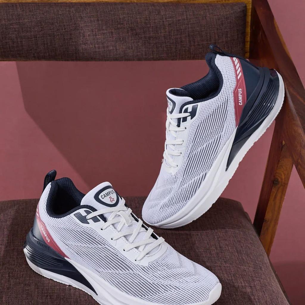 BITRO White Men's Running Shoes