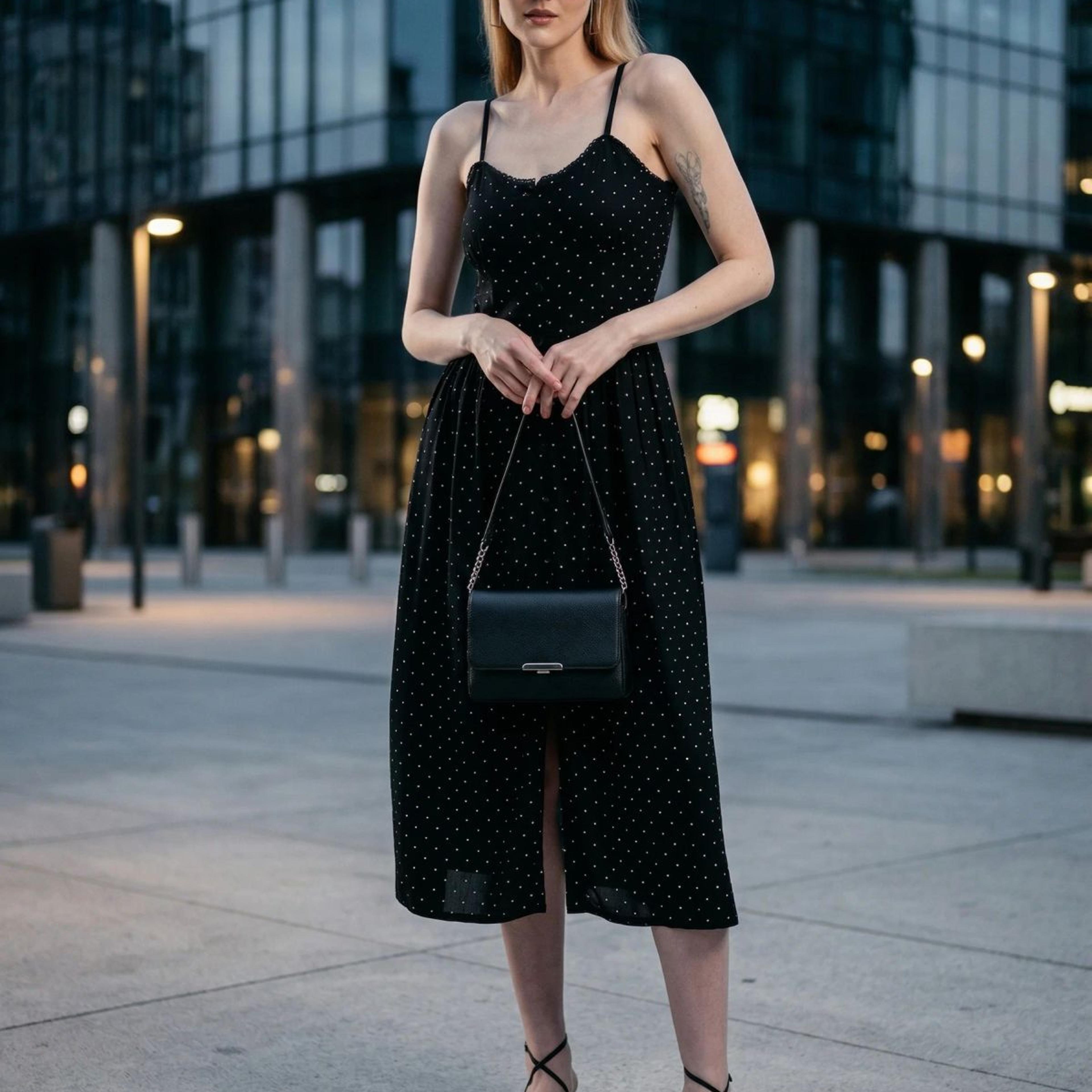 Cory Edge Amara day dress- Polka Dot
