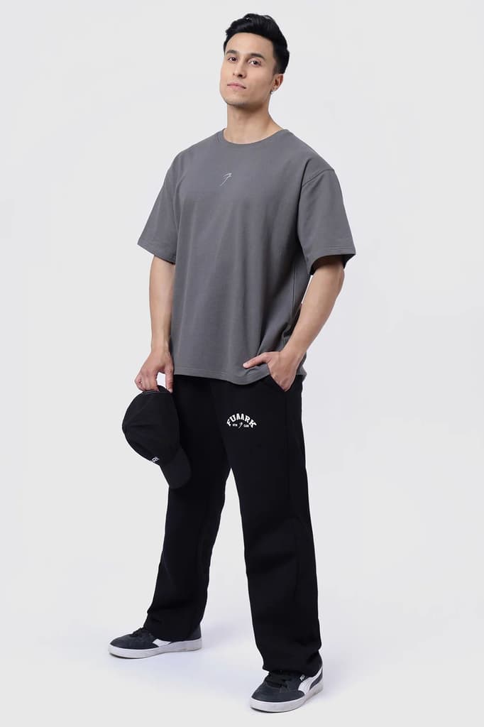 Fortitude Oversized T-shirt Dark Grey — photo 3