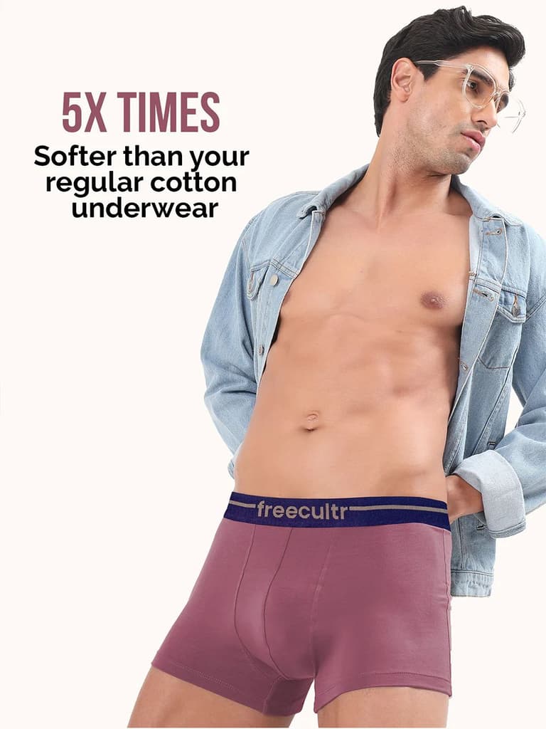 Men’s Adaptive Cotton Stretch Trunks Pack of 3 — photo 9