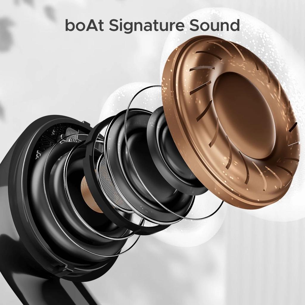 boAt Airdopes 161 | Wireless Earbuds with Massive Playback of upto 40 Hours, IPX5 Water & Sweat Resistance, IWP Technology, Type C Interface — photo 8