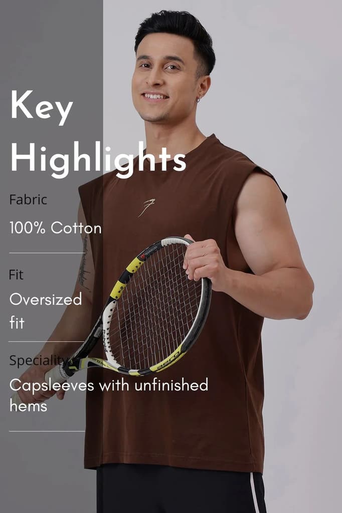 Brisk Capsleeves T-shirt Coffee — photo 7