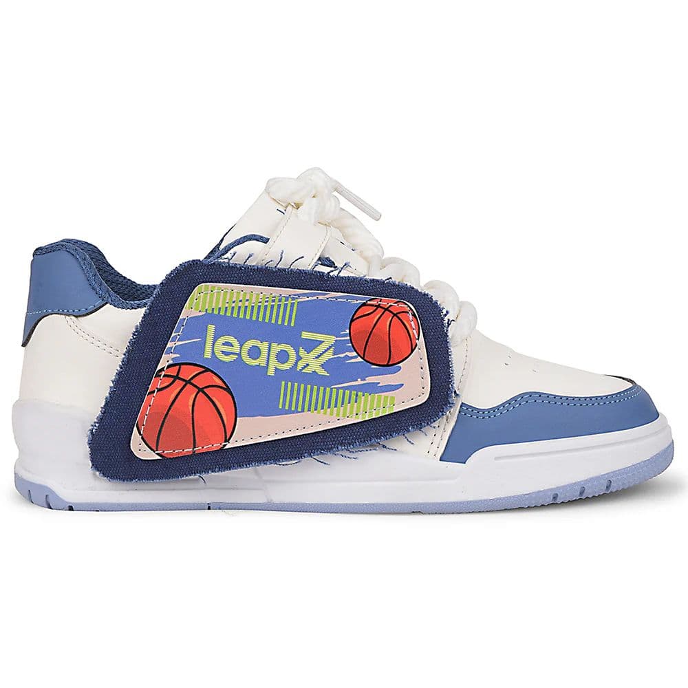 Leap7x Blue Casual Lacing Sneakers For Kids ENVY-2 By Liberty — photo 2