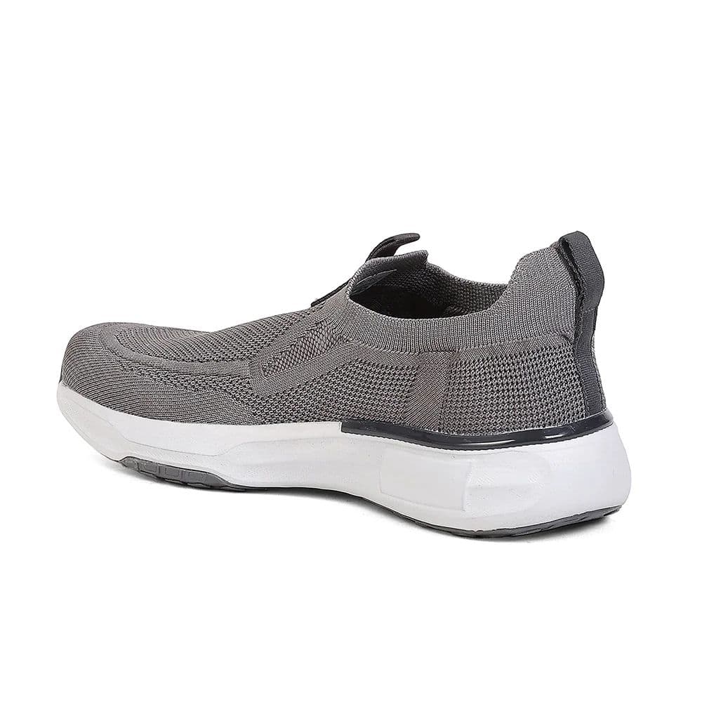 Leap7X by Liberty Men's CHICAGO-1 Dark Grey Slip-On Walking Shoes - EAZYGO Technology with Ortholite Insole — photo 3