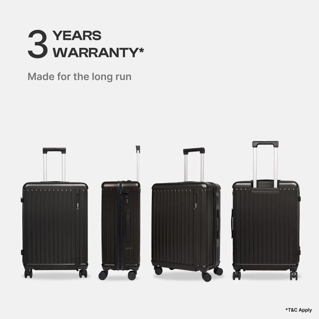 Charcoal Grey Sahana Trolley Bag - Set of 2 (Cabin + Medium) — photo 3