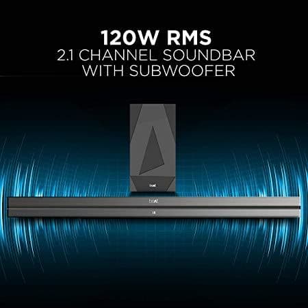 boAt Aavante Bar 1500 | 2.1 Channel Bluetooth Sound Bar, Sleek & Superior Design, 120W RMS Output & 60W RMS subwoofer — photo 6