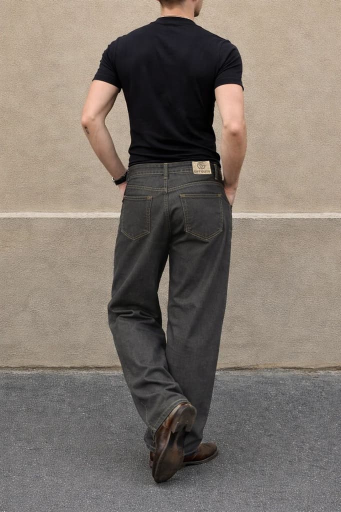 Fake Denim Supersoft Baggy Pants — photo 10