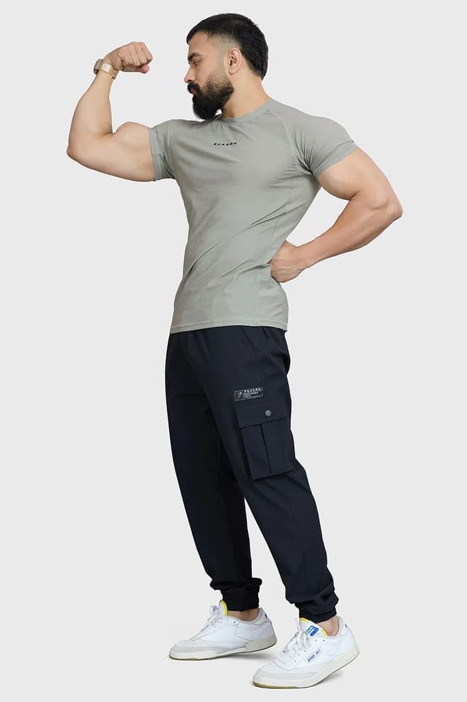 Blaze Nylon T-shirt Sage Green — photo 2