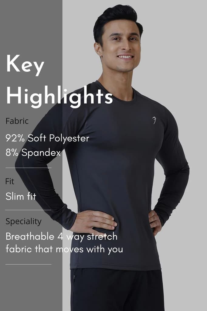 Rush Fullsleeves T-shirt Dark Grey — photo 8