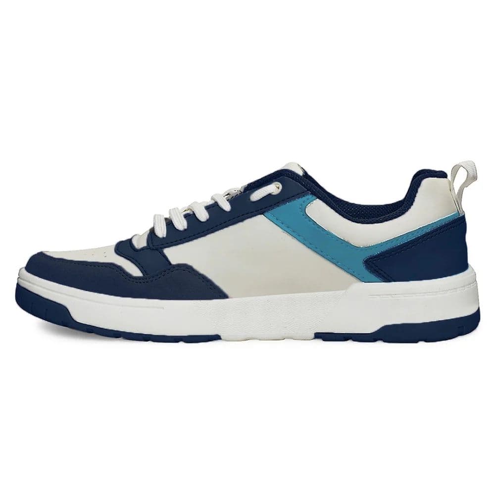 Leap7x Blue Casual Lacing Sneakers For Men AMAZER-10E By Liberty — photo 3