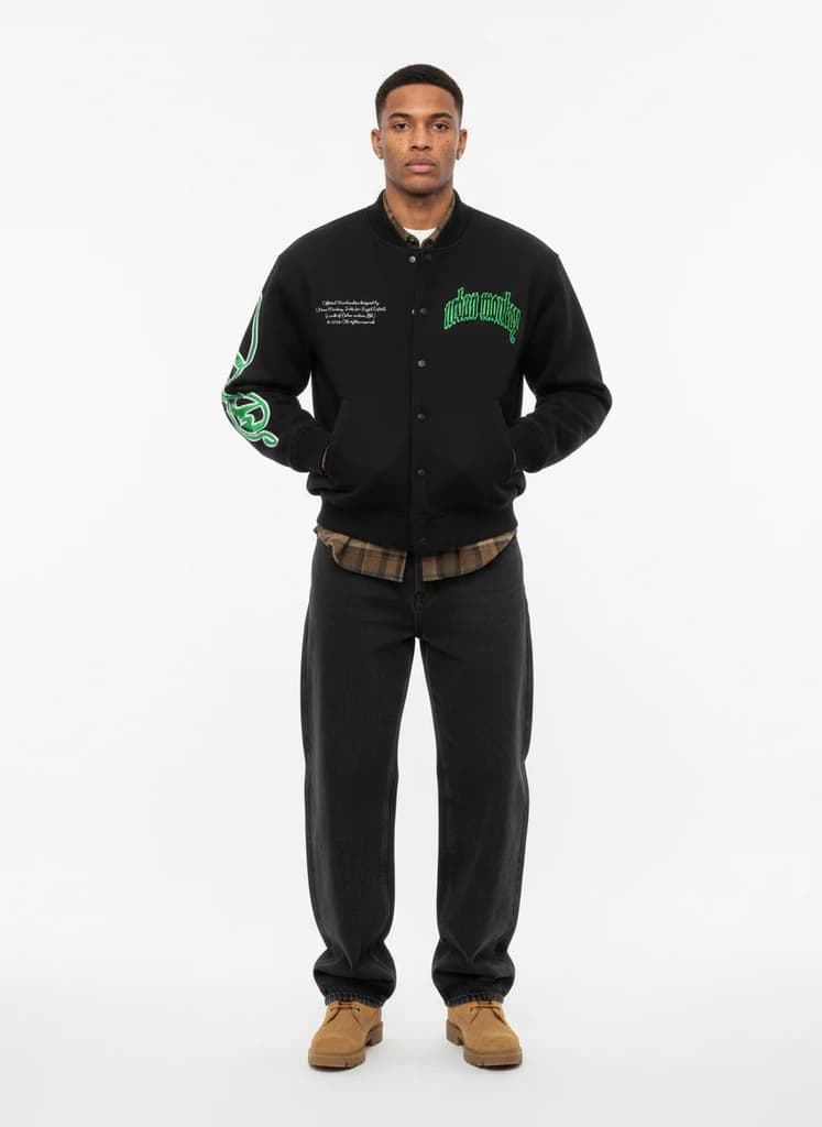 Emperor Varsity Jacket_Royal Enfield x Urban Monkey — photo 5