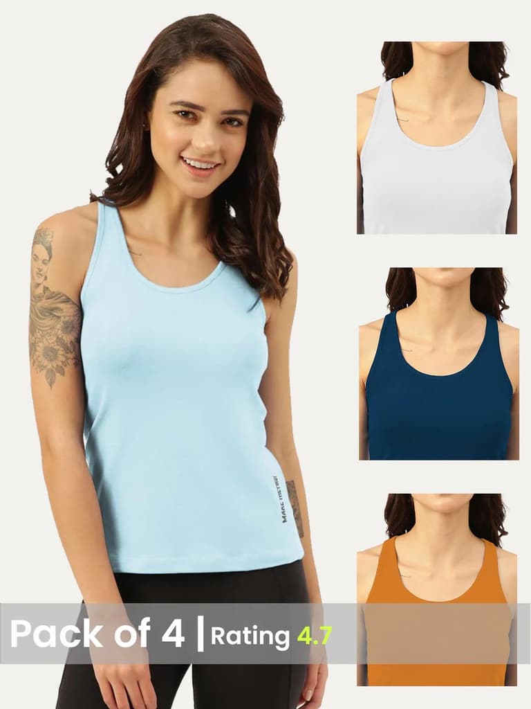 Twin Skin Women's Tanks (Pack of 4) — photo 11