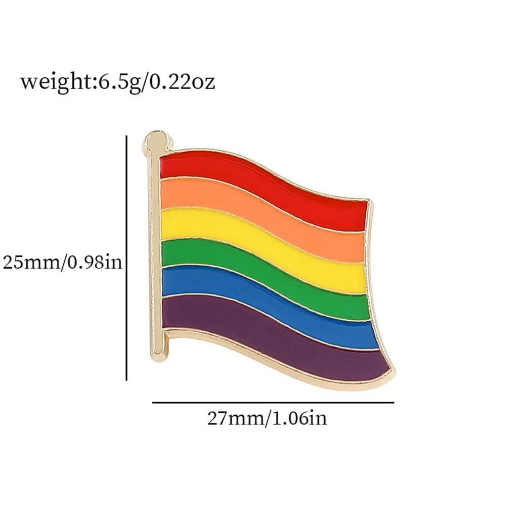 Vibrant Rainbow Enamel Pins | Pride Pin Collection — photo 9