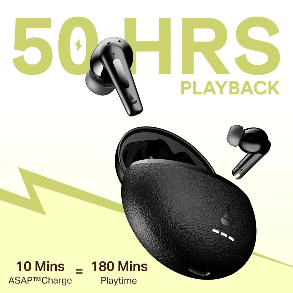 boAt Airdopes Prime 512 | Wireless Earbuds with 50 Hours Playback & 4 Mics with AI-ENx™ Tech — photo 4