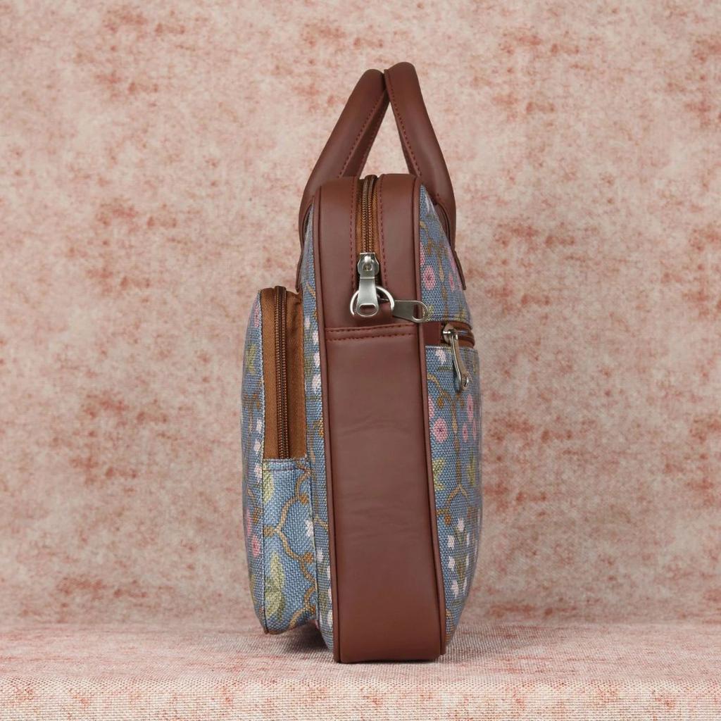 Jaipur Fresco Blue Laptop Bag — photo 6