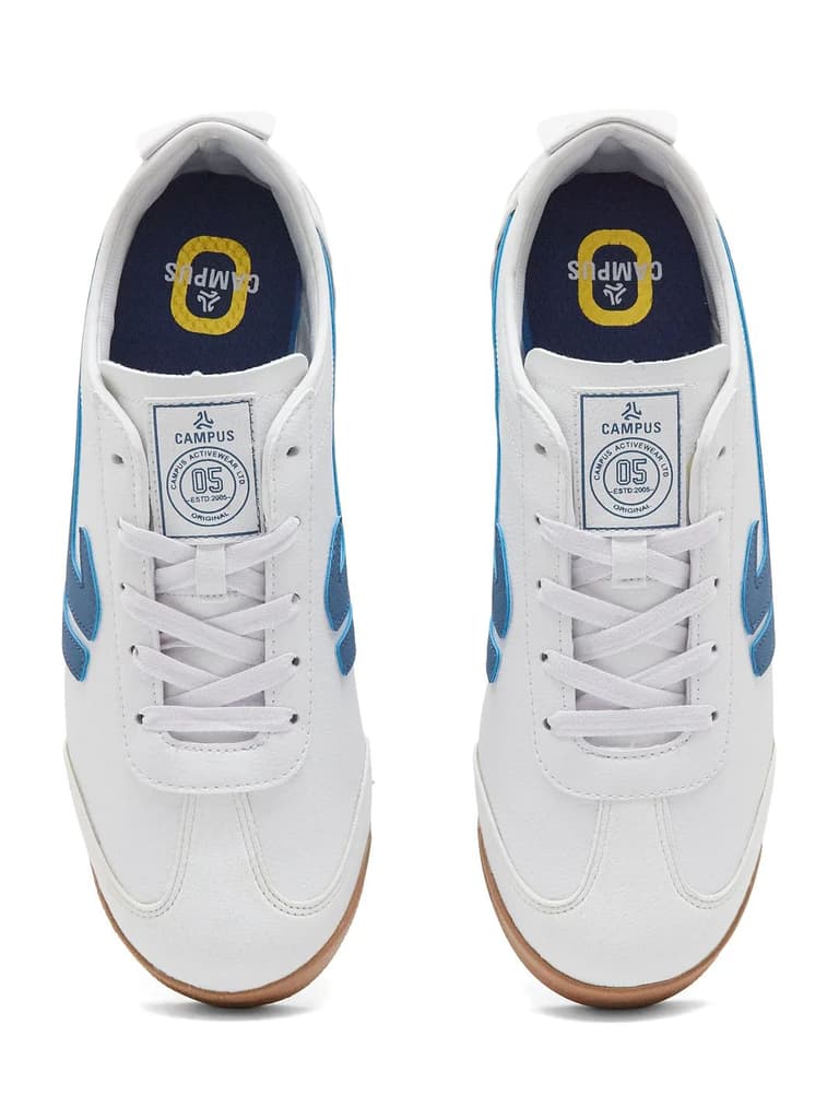 DENARO White Men's Sneakers — photo 6