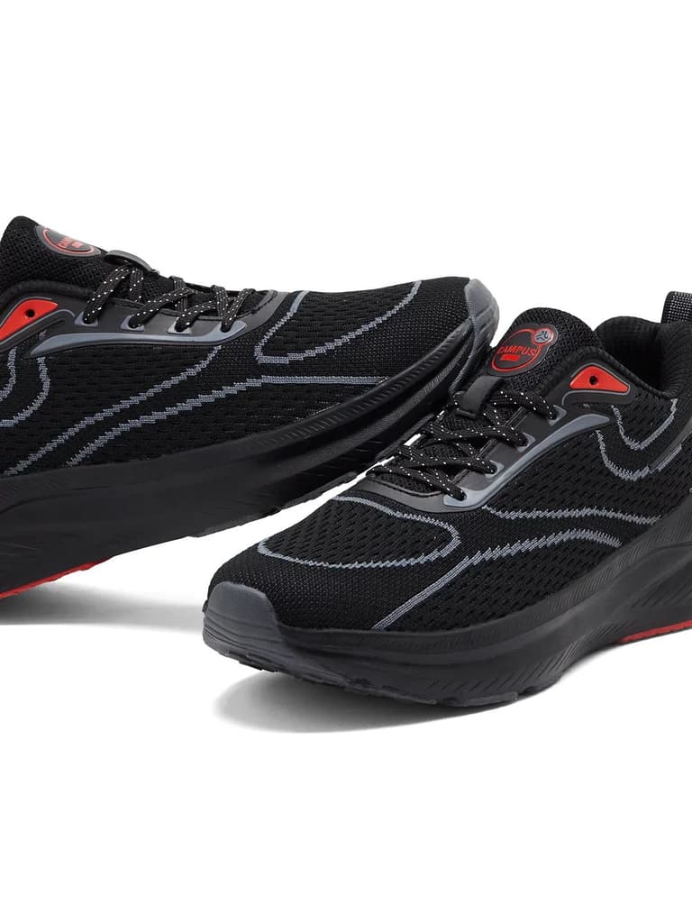 KRIVO Black Men's Running Shoes — photo 7