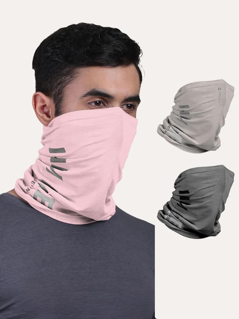 Unisex Organic Bandana Masks - Printed (Pack of 3) — photo 12