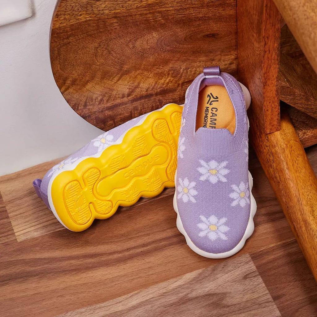 VELTO K Purple Kids Walking Shoes