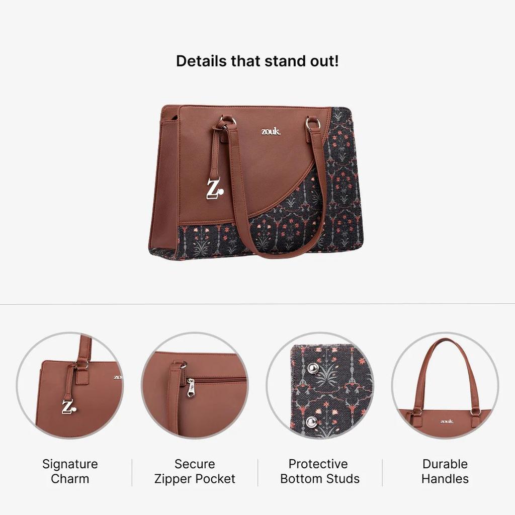 Taj Guldasta Office Essential Bag & Taj Guldasta Classic Zipper Wallet Combo — photo 4
