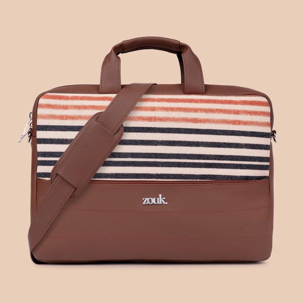 Arin Laptop Bag - Qutub Stripes — photo 2