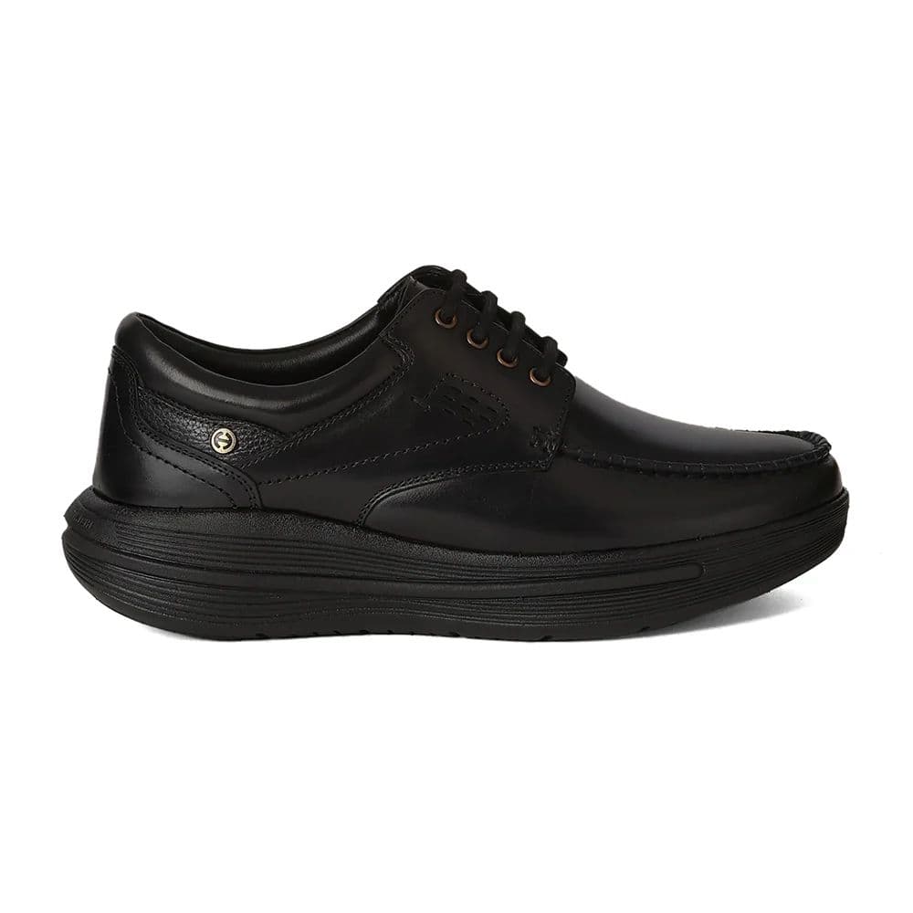 Healers LER-1 Men's Black Formal Derby Shoes with Advanced GEL INSOLE Technology — photo 2