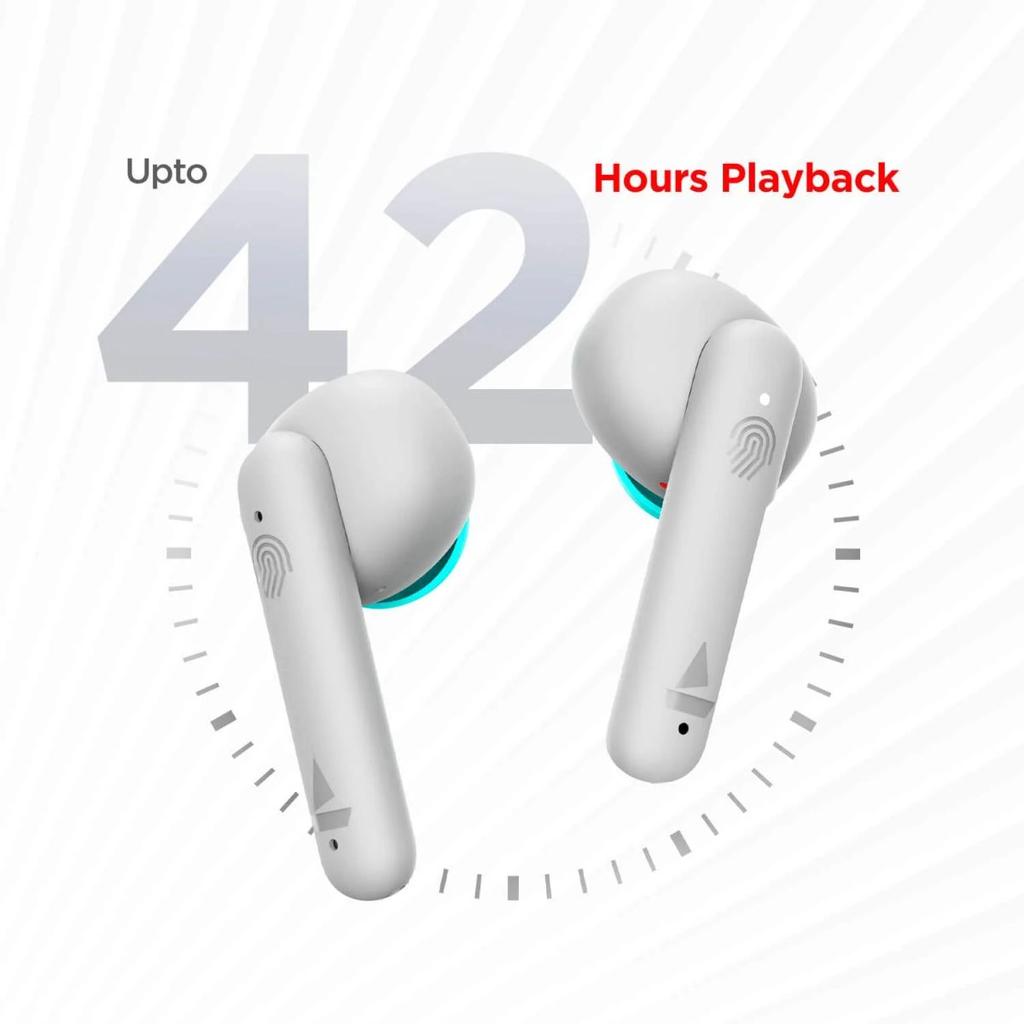 boAt Airdopes 148 | Wireless Earbuds with 8mm Drivers, IWP & ENxTM Technology, ASAP Fast Charge, Upto 42 hours Playback, IPX4 Sweat & Water Resistance — photo 6