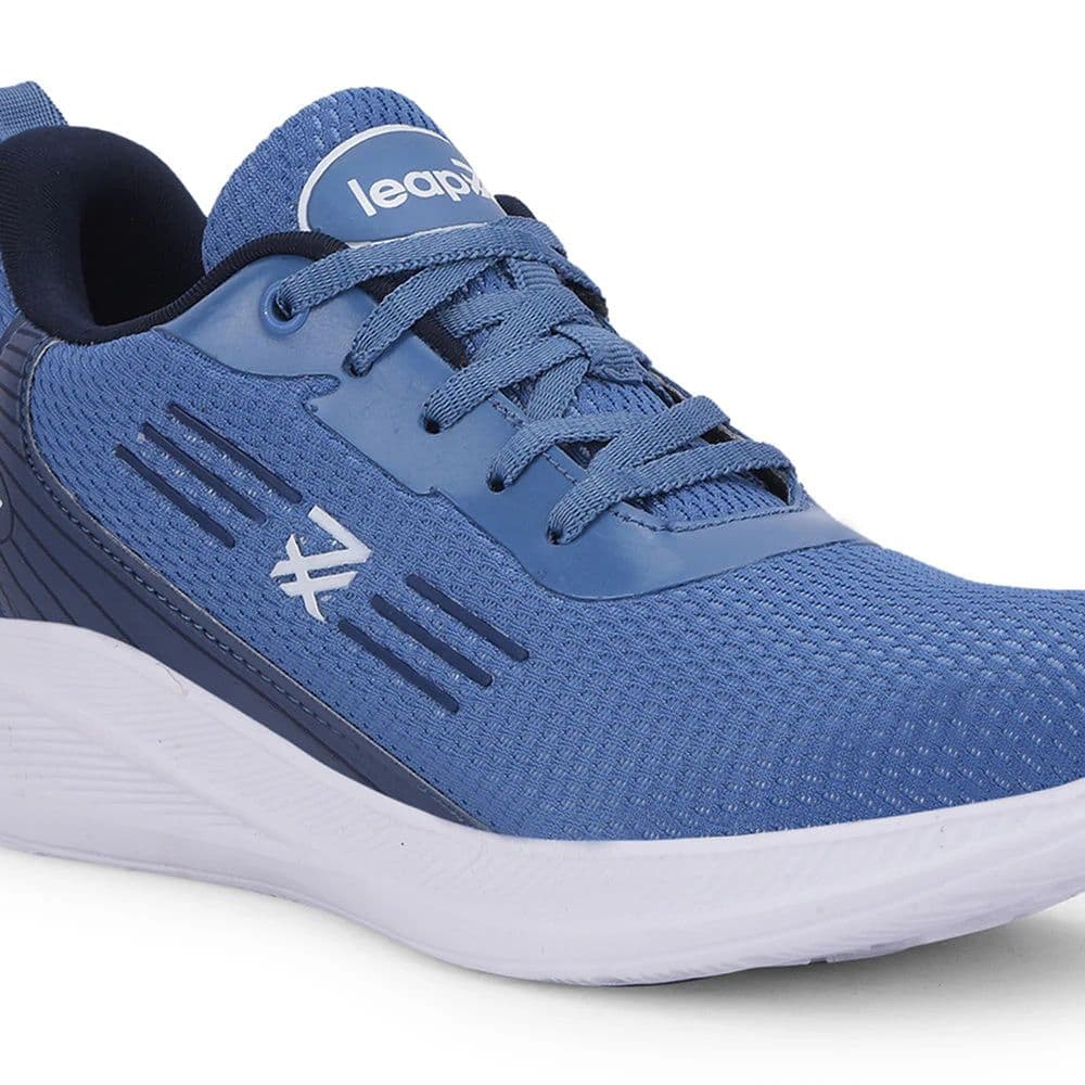 Leap7x By Liberty Mens RW-04 S.Blue Sports Walking Shoes — photo 4