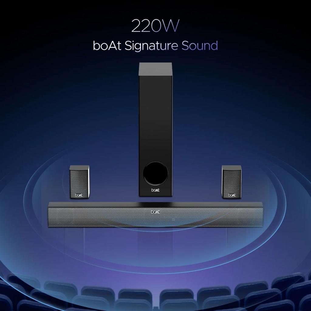 boAt Aavante Bar 2400 Pro | Bluetooth Soundbar with 5.1 Channel Surround Sound, Bluetooth v5.3, EQ Modes, Master Remote Control — photo 5