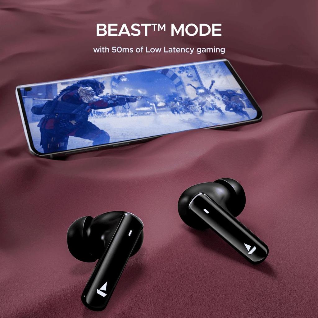 boAt Airdopes Plus 318 | Wireless Earbuds with 100 Hours Playback, 4 Mics with ENx™ Technology, BEAST™ Mode — photo 6