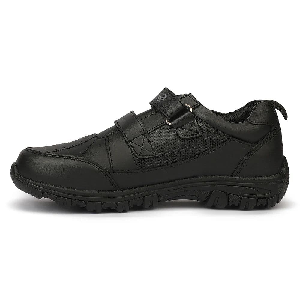 Leap7X SCH-RACE Kids' Black School Shoes - SCHOOL with Memory Foam Comfort — photo 6