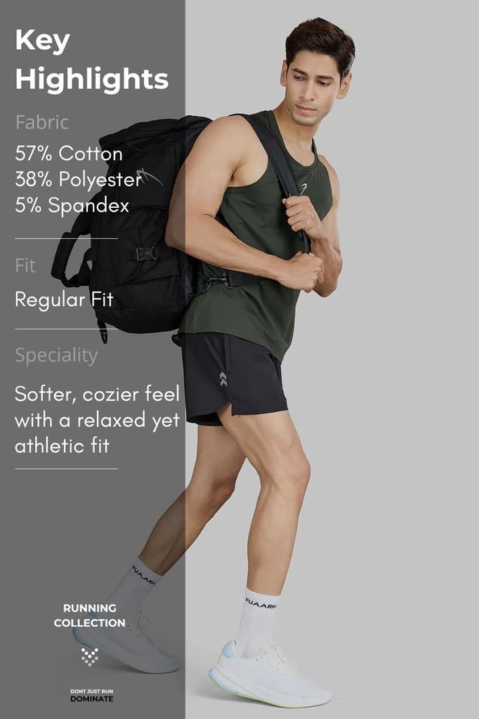 Pulse Running Tank Olive — photo 7