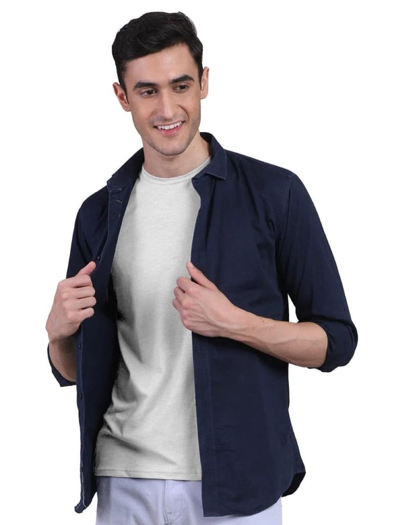 Men's Half Sleeves Bamboo Undershirts (Loungewear & Sleepwear)- Pack of 1 — photo 13
