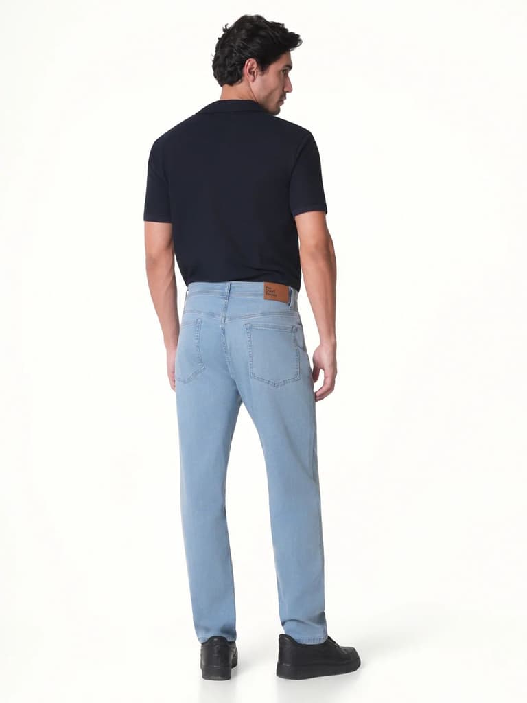 Halo Blue Relaxed Fit Jeans — photo 8