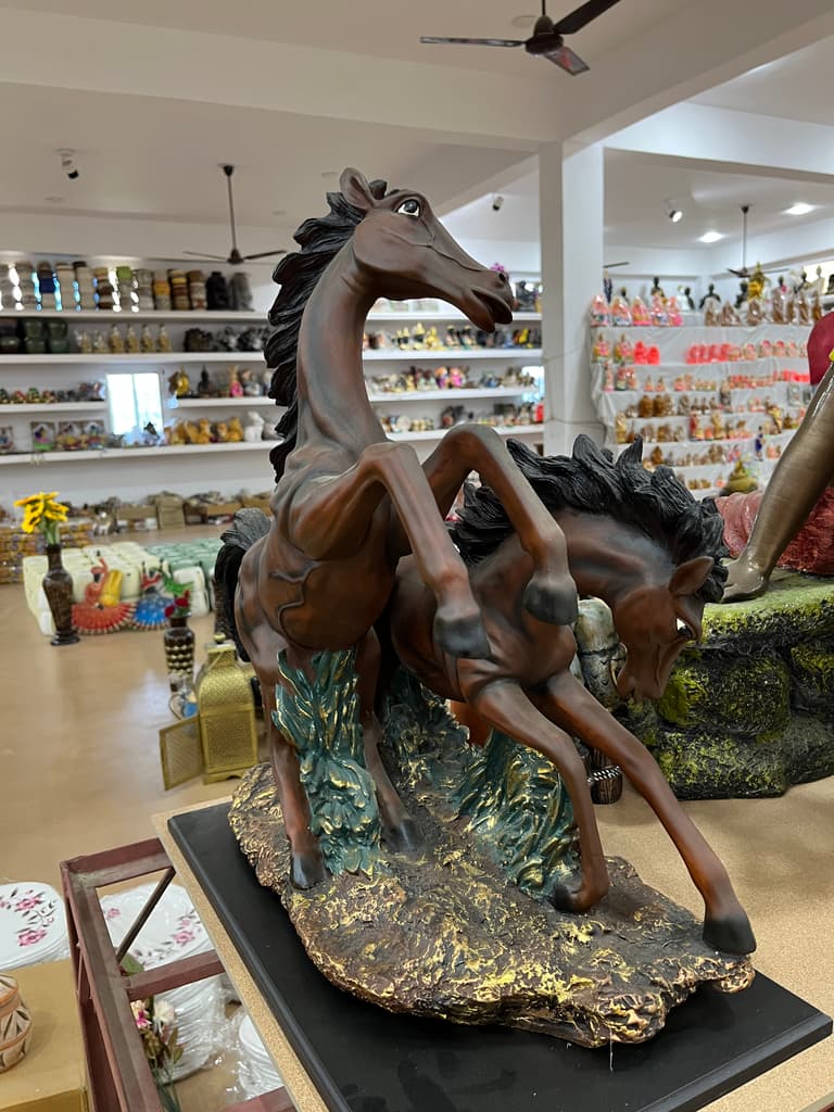 Bronze Horse Statue | Sculpture | Bronze | Gold